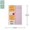 2026 Monthly Planner B6 - Lavender, Sunday Start, Memo Pages, April Start