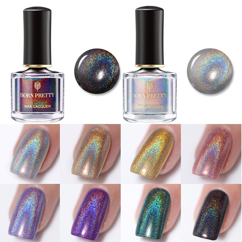

BORN PRETTY 6ml/Bottle Series Nail Polish Laser Glitter Varnishes