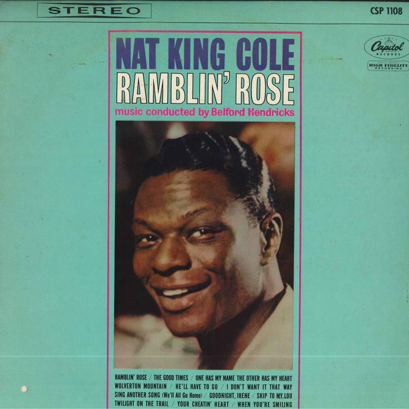 

LP Record NAT KING COLE Ramblin Rose CSP1108 CAPITOL 1962 Japan Obi Jazz Used