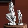 Nordic Venus De Milo Goddess Statue Decor Greek Mythology Goddess Home Art Room Sketch Resin Crafts Ornaments Handicraft Article