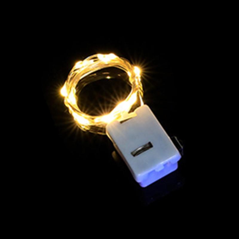 LED Lichterkette Knopfzellen Lichterkette Weihnachten Hochzeit Neujahr Schlafzimmer Wohnzimmer Gartendekoration Girlande