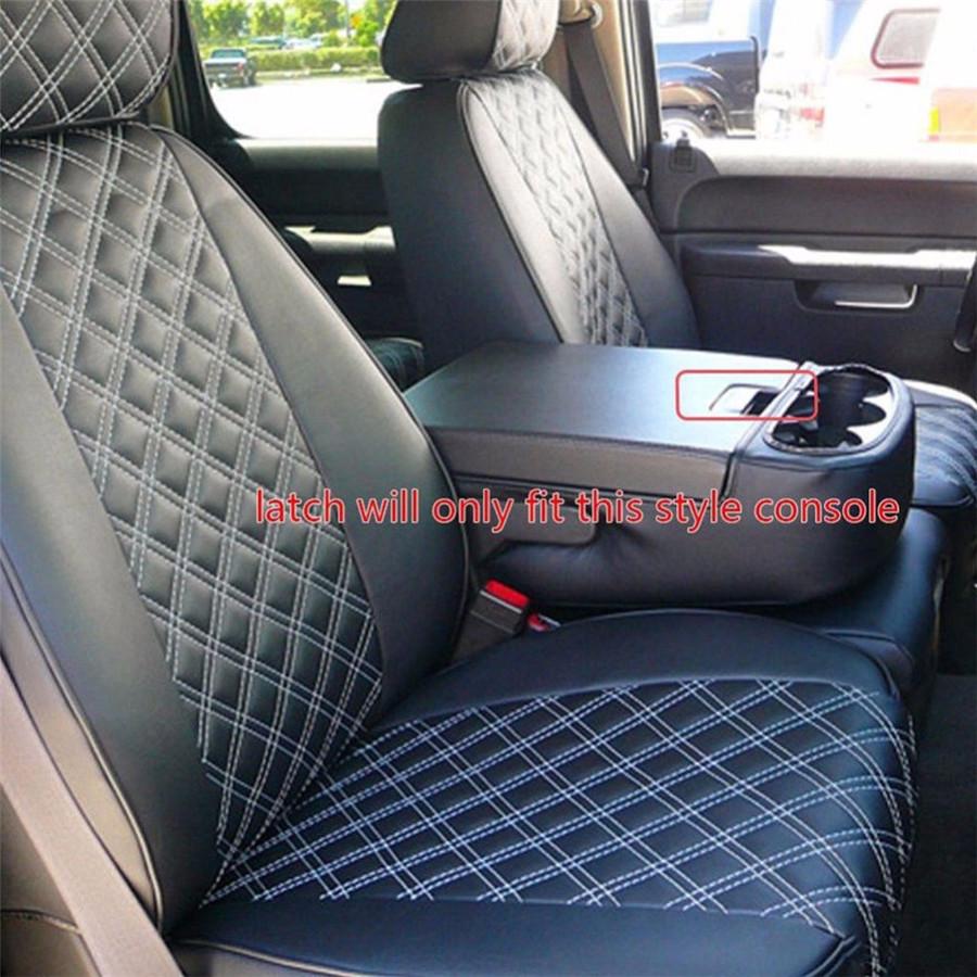 10 Pcs Black Car Automotive Center Console Armrest Latch Lid For Chevrolet GMC