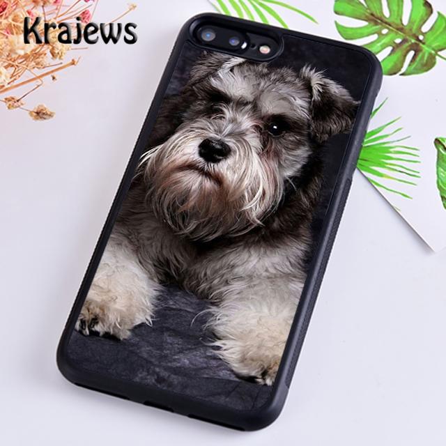 Cute Miniature schnauzer puppy Phone Case Cover For iPhone 17 Air 16 15 14 plus 12 13 pro max coque Fundas