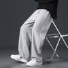 Men's Casual Loose Straight-Leg Fleece-Lined Pants - Autumn/Winter Style