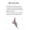 Handmade Cat Pendant Necklace Cute Animal Collarbone Necklace Fashion Statement Jewelry Lovely Gift for Men Women