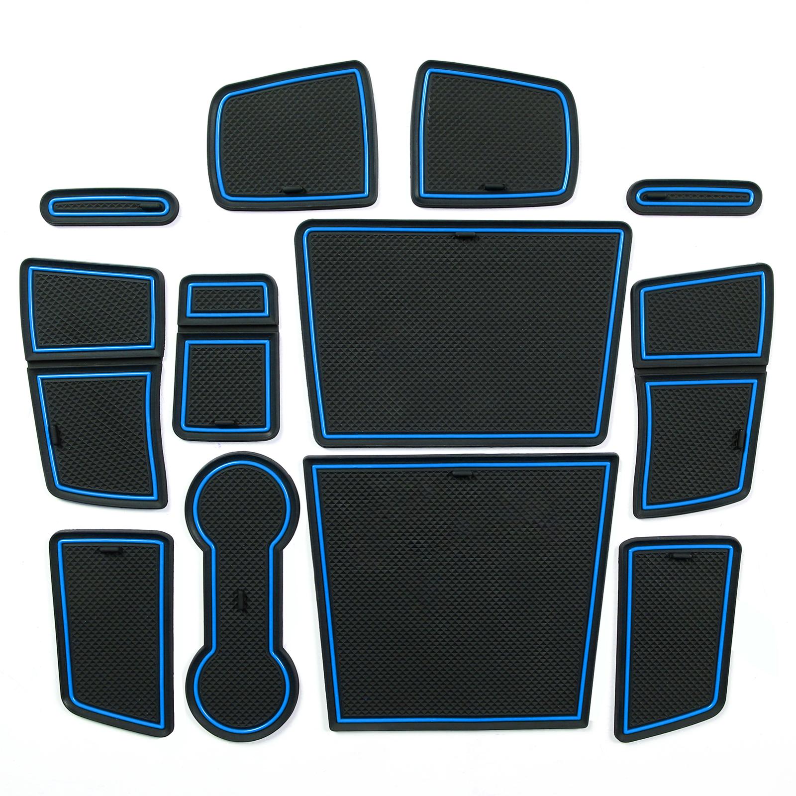 

Коврик для чашки Smabee Gate Slot для Renault Captur 2019 - 2020, противоскользящий коврик для дверного паза автомобиля, резиновая подставка, аксессуары для интерьера 12pcs