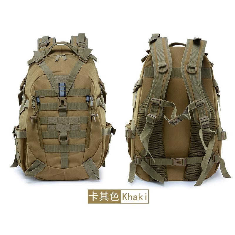 1Pc  Tactical Backpack for Men Camping Hiking Backpacks Reflective Outdoor Travel Bags Survival Climbing Rucksack Bag