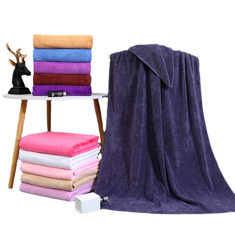 Super Absorbent Large Microfiber Bath Towels for Beauty Salons – Thickened and Enlarged