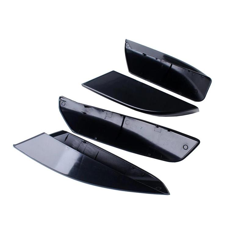 Roof Rac 4P Roof Rack Rail End Cover Shell Cap for 2003-2009 Toyota 4Runner SW4 N210 Black Roof Rail Bar Cover Shell Protectionk