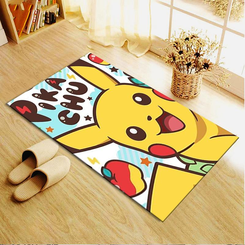 2025 New Pokemon Carpet Rug for Living Room Bedroom Home Sofa Decoration,Kids Play Non-slip Floor Mat76