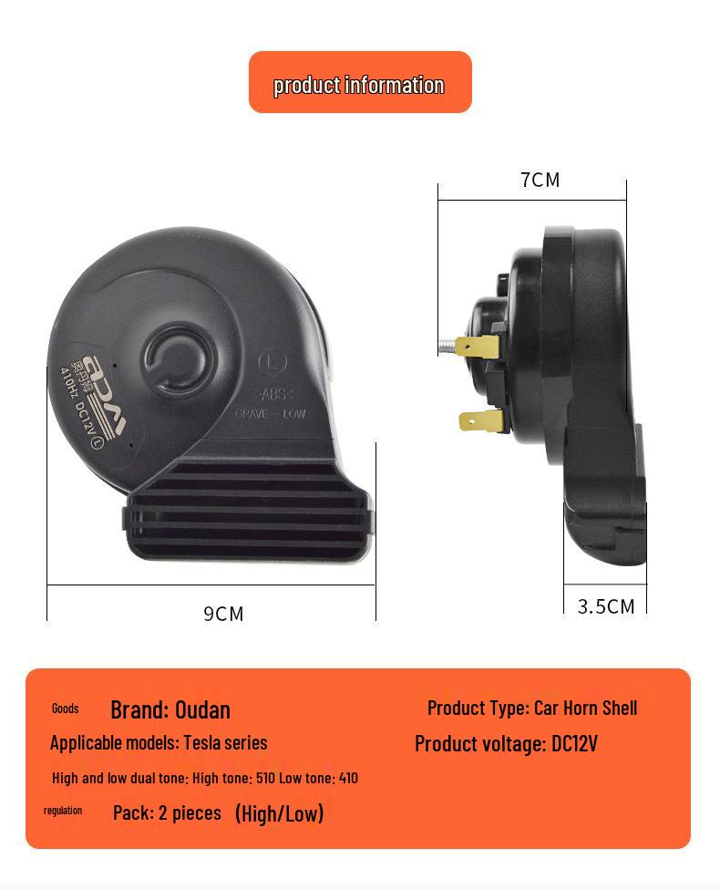 Wuling Yep Double Tone Snail Car Horn Upgrade