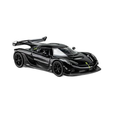 Modellino Auto Supercar Koenigsegg Jesko in Lega pressofusa 1/32 Decorazione Classica per Libreria Espositore Ornamenti da Collezione Regalo per Amico Bambino