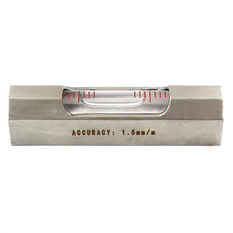 High Precision Spirit Level Bubble Stainless Steel  Mini Level Bubble Level Tools Accuracy 0.1mm 0.6mm 1.5mm/M