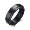 Stainless Steel Spinner Fidget Ring for Men Women Anxiety Jewelry Size 5 To 12