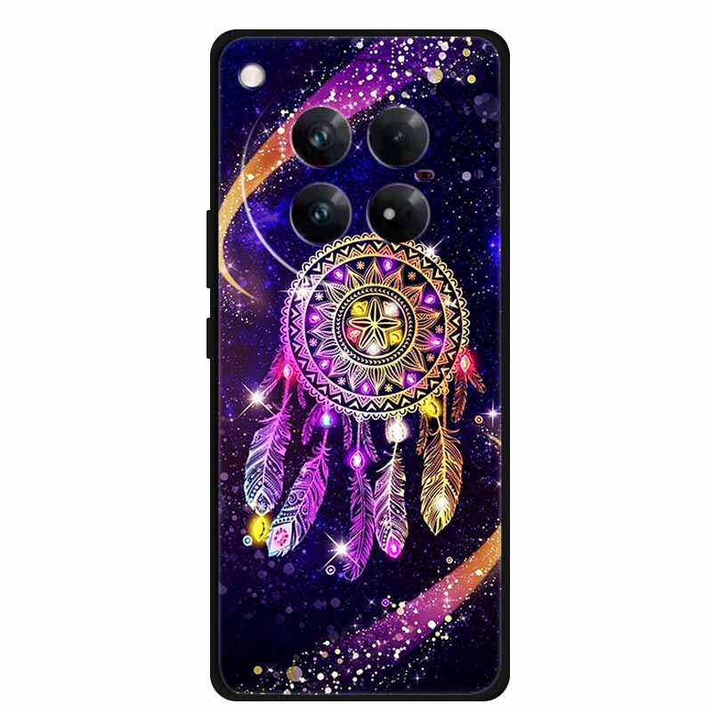 For Infinix Zero 40 5G Case Black Silicone TPU Painted Planet Cover Luxury Animal Case For Infinix Zero 40 4G Luxury FlowerFunda