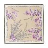 Premium Silk Scarf 70 Spring and Autumn Women's Square Scarf Sunscreen New Plain Crepe Satin Mulberry Silk High-end Souvenir