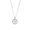 Star Track Ring Necklace Women'S Niche Exquisite Lamp Luxury Premium Diamond Beating Heart Clavicle Chain Gift