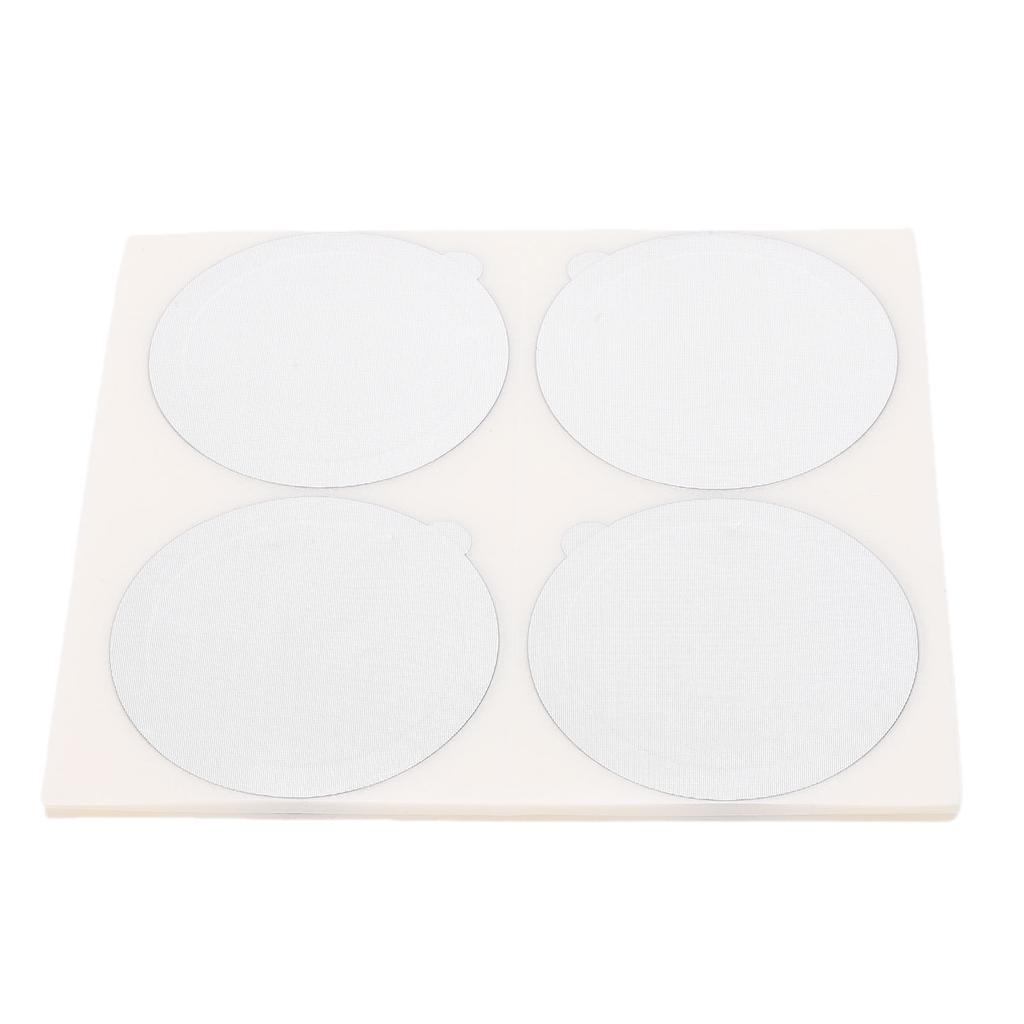 100PCS Aluminum Foil Lids   Multifunctional Coffee Pods Stickers Capsule Cover   for Replacement