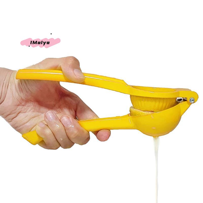 1Pc Aluminum Alloy Manual Lemon Squeezer Hand Pressed Orange Juicer Portable Kitchen Gadget for Easy Fruit Juicing