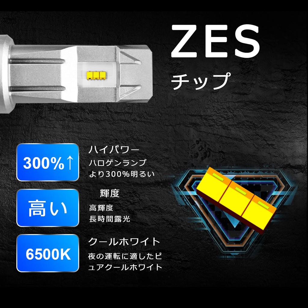 9006/HB4 LED Headlight LED Fog Lamp LED Car Light Car Inspection Compatible Equipped with ZES LED Chip Ultra High Brightness White Compatible wit