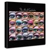Lib Colorful Eye Art Fabric Panel 57x57cm Made In Japan Pop Fashion Black Stylish Interior Decor