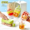 2-in-1 Press Ice Cube Maker Water Bottle