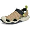 Crocs Swiftwater Premium One Mesh Deck Sandals for Men, Sepia, 27cm