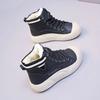 Pantofi Casual de Iarnă pentru Femei Plus High Top 2025 Noi cu Șireturi cu Talpă Groasă Impermeabili Botine de Gleznă Studenți de Sex Feminin Pantofi Sport Calzi