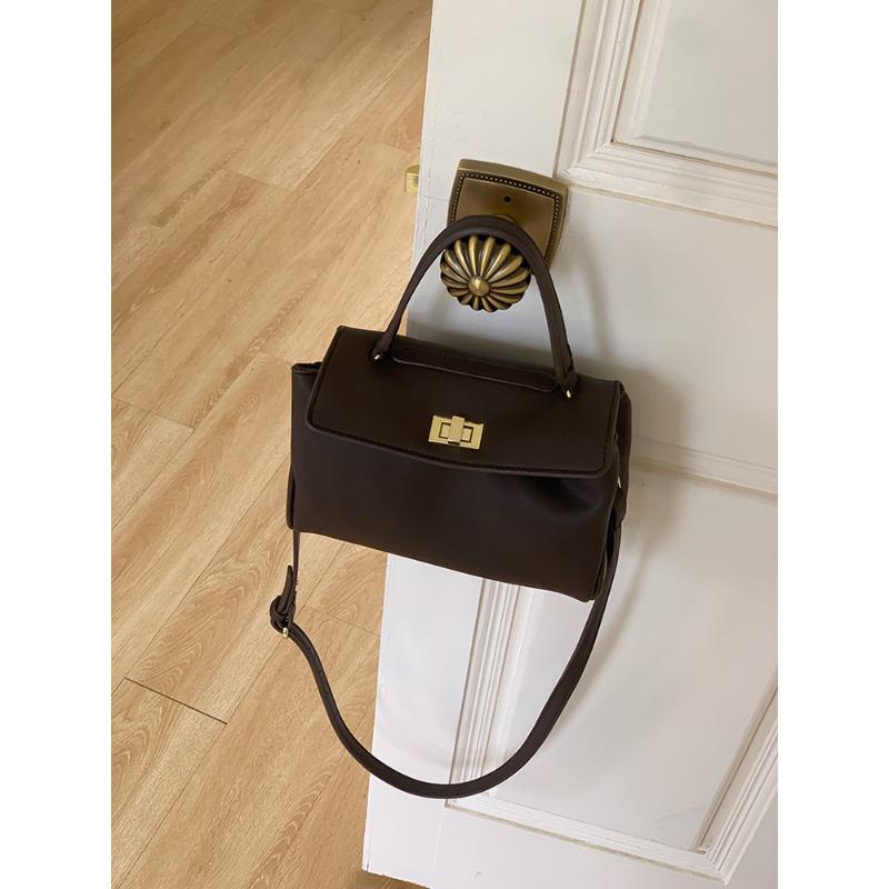 Handbag Small New Retro Fashionable One-shoulder Crossbody Women's Bag Versatile Commuting Small Square Bag