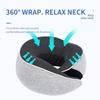 Memory Foam Travel Neck Pillow Ultimate Comfort Neck Pain Relief Ergonomic Support Ideal Suitable For Airplane Cars Home