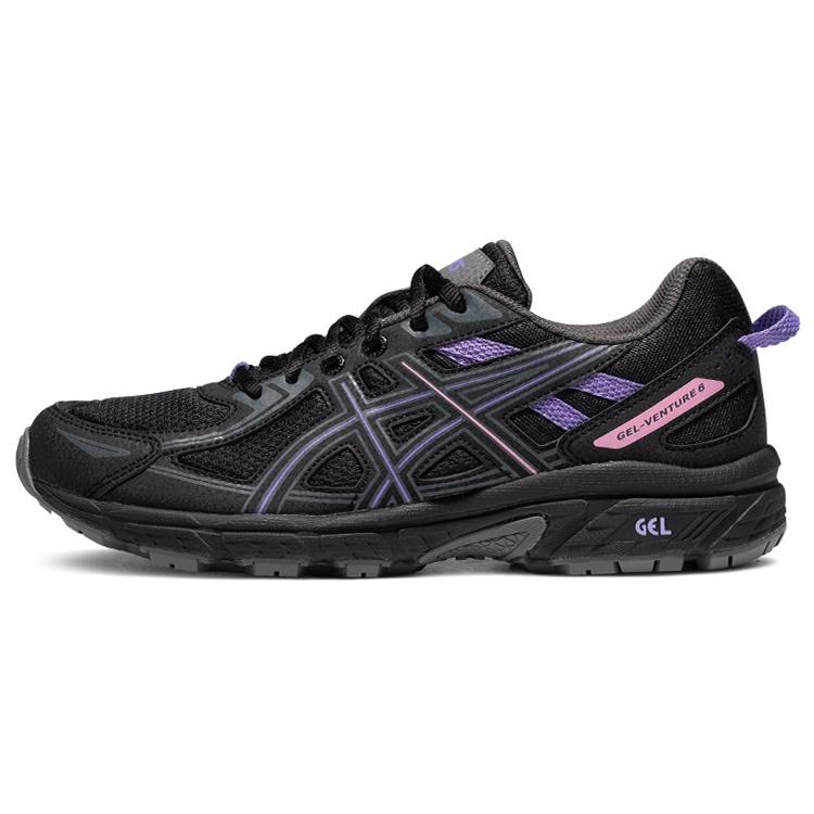 (WMNS) ASICS Gel-Venture 6 Black Purple Women s 1012B359-002 EU 37