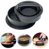 Round Hamburger Burger Press Beef Grill Food-Grade ABS Hamburger Helper Meat Press Cutlets Patty Maker Mold Kitchen Gadgets 4