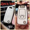 2 Stück Autoschlüsselhülle Abdeckungen Für Chevrolet Cruze Spark Orlando Malibu Für Opel Vauxhall Astra J Corsa D E Zafira Mokka