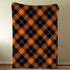 Checkered Pattern Carnival Blanket Throw Super Cosy Plush Living Room Sofa Couch Childish Birthday Gifts