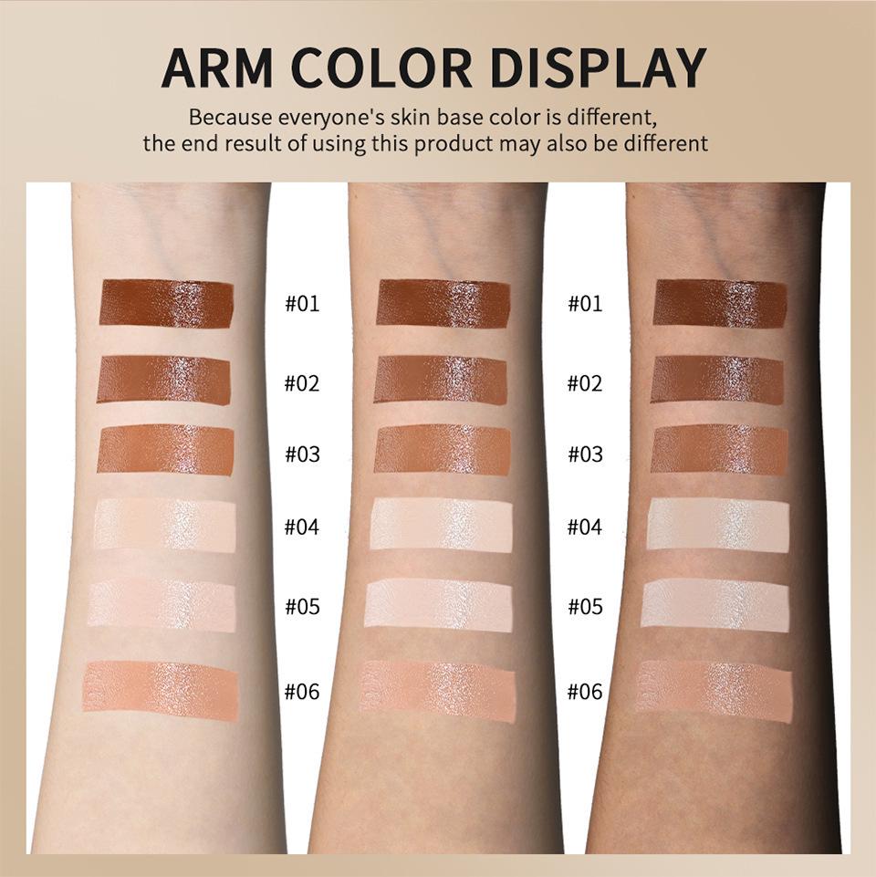 Lakerain Colored Solid Serum Foundation Cream - Smooth, Moisturizing, Natural Contour Cream In Stock
