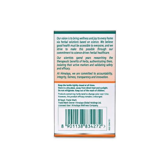 Himalaya Bowel Wellness Tablets - Triphala, 60 Pieces Carton