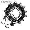 Portable Clothes Drying Line, Windproof Elastic Elastic Retractable Laundry Suitable for Backyard