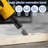 3/6mm Angle Grinder Modified Adapter to Straight Grinder Chuck for 100-type Angle Grinder 5/8in -11 Thread Cutting Woodworking