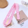 Ribbon Mobile Phone Strap ID Card Pass Hang Rope Badge Holder Love Neck Strap Heart Lanyard