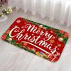 Christmas Decoration Welcome Carpet, Indoor And Outdoor Anti-Slip Entrance Door Carpet, Bathroom Carpet Home Decoration