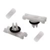 Garnitures de gouttière de toit clips Fixation de moulure de bas de caisse de porte 51138204858 Pour BMW 3 E46