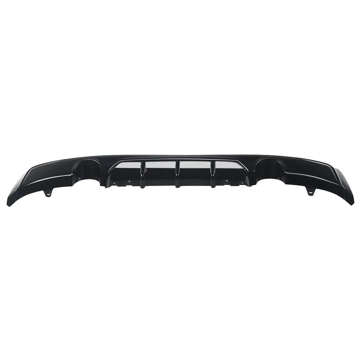 MagicKit For BMW 2 Series F22 F23 M235i M240i 2013-2018 M Sport  Performance Rear Bumper Diffuser Tuning Glossy Black glossly black