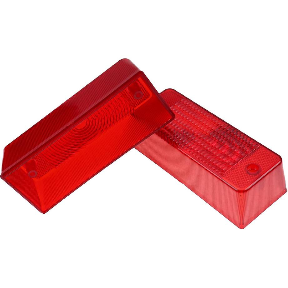 Solarhome 2 PCS Rear Tail Light Lens 6672276 for Bobcat Skid Steer Loader 553 751 753 763 773 863 864 873 883 963 A220 A300 S100 S130 S150 T110 T140