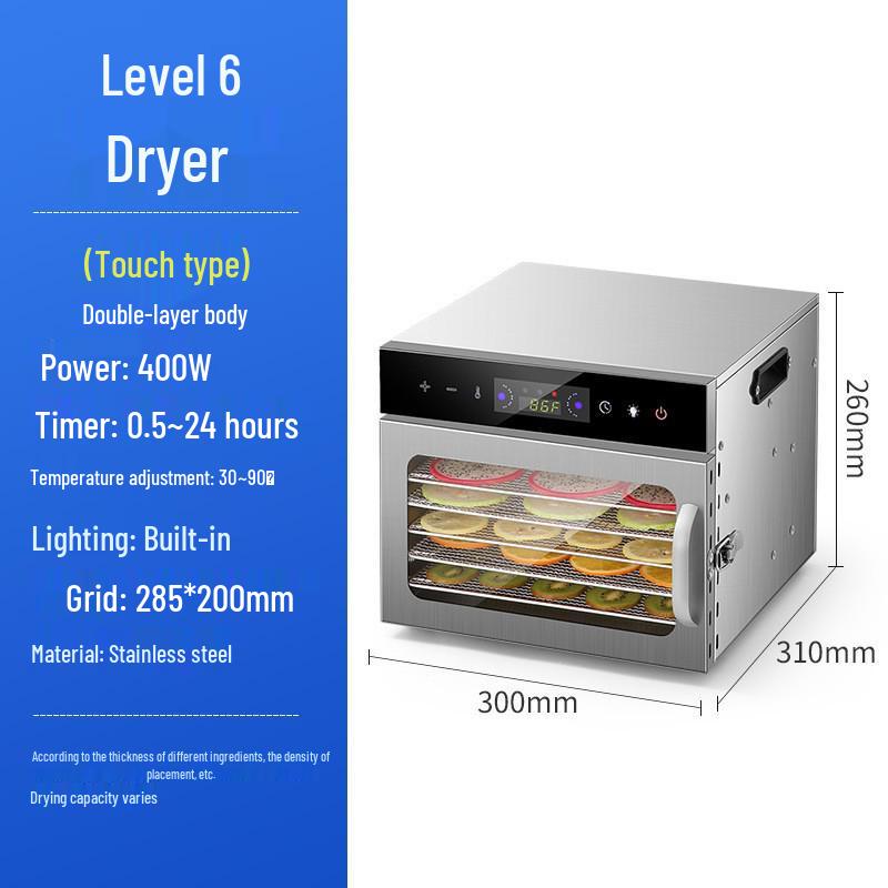 Compact Multifunctional Food Dehydrator for Fruits, Vegetables, Herbs, and More