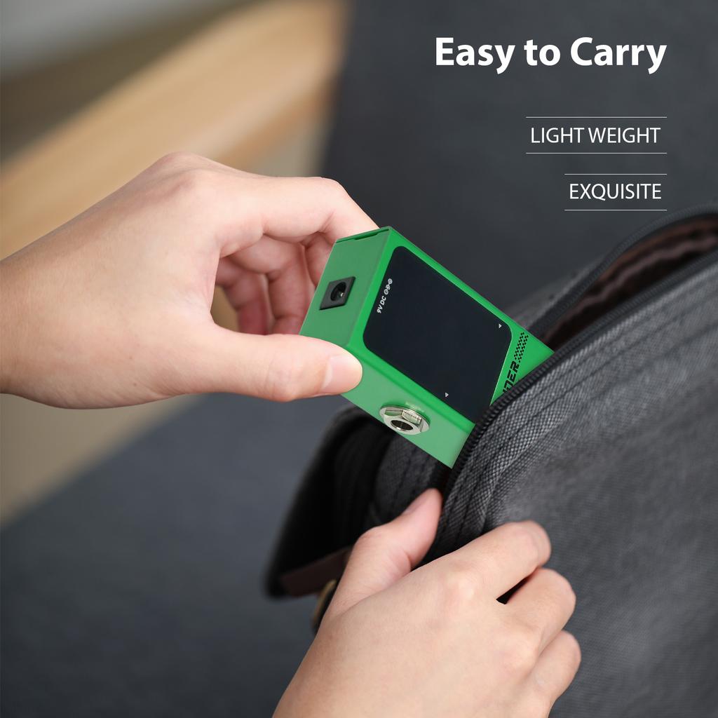 M-VAVE Guitar Effects Pedal Tuner with True-Bypass High Precision Tuning System Compact Metal Chassis Fast Response HD Display A