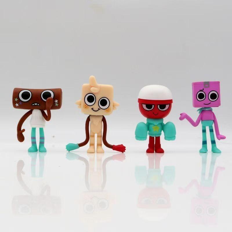 Cute World Dandys Pvc Doll Figurine Set Of 8 Anime Character Perfect Decor Home