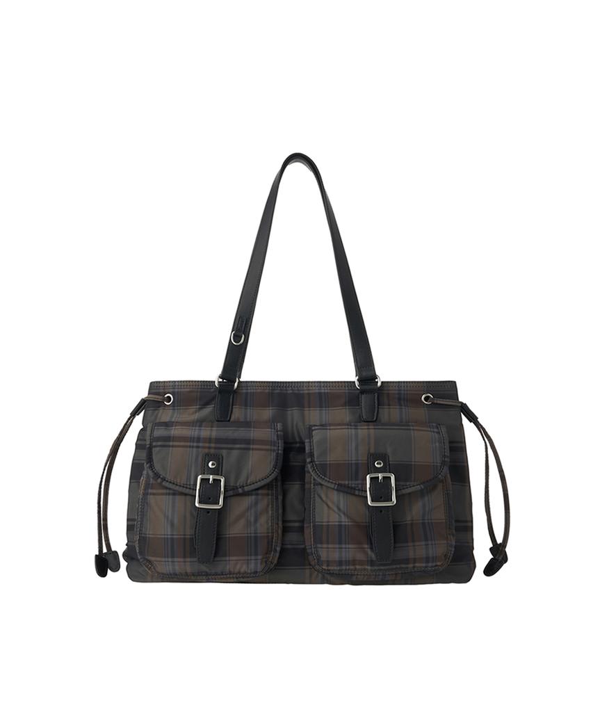 Debbyoung Nylon Pocket Bag [Brown]