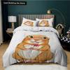 Hamster Duvet Cover King Queen Size Family Pet Guinea Pig Bedding Set for Kids Boys Girls Lovely Mini Animal 2/3pcs Quilt Cover