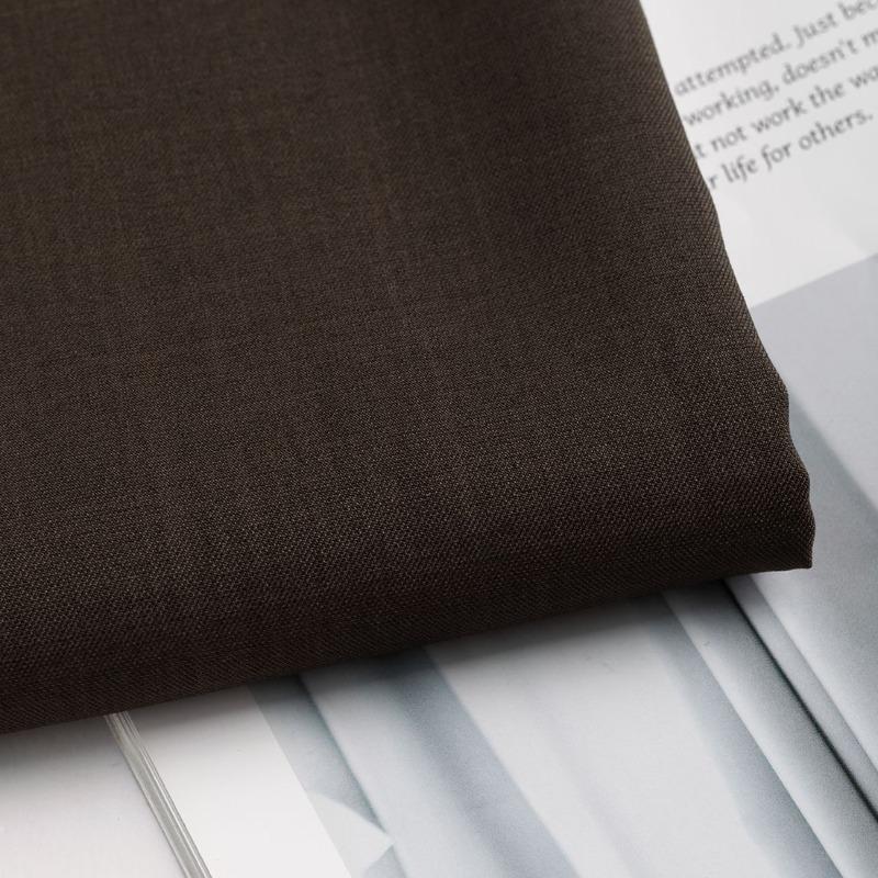 Polyester Anzugstoff Leichte Zweifarbigkeit Knitterarm Pro Meter für Herren/'s JK Hemd Uniform DIY Damen/'s Stoff Nähen Weiß