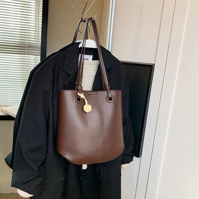 Minimalistische Retro-Beuteltasche für Mutter und Sohn, einzigartige Umhängetasche, schlicht, modisch, vielseitiges Paket, hohe Kapazität